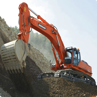 Máy xúc bánh xích